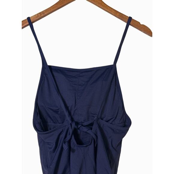 Andie Swim One Piece Paloma One Piece Modest Navy Small Long Torso - Picture 6 of 9